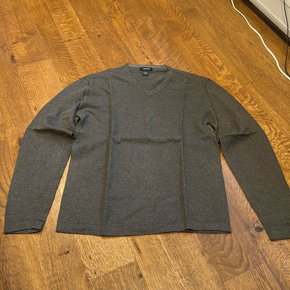 Alfani Men’s Longsleeve Tee Grey Size Large